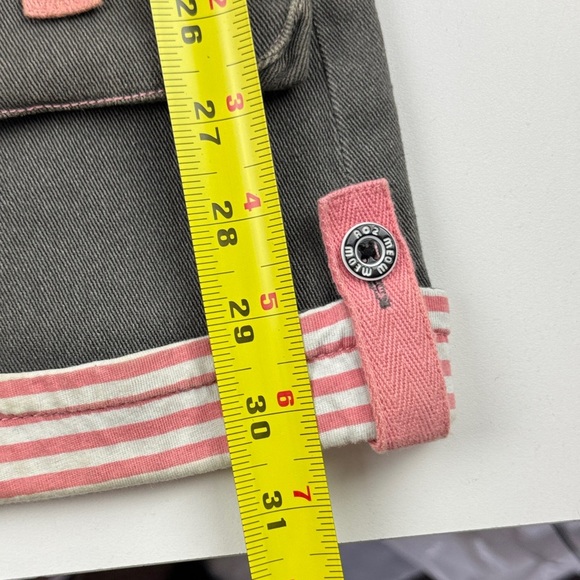 Azona a02 Black and Pink Denim Skirt with Removable Bib Button-Up Dress - Picture 9 of 15